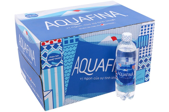 Nước tinh khiết Aquafina thùng 24 chai 500 ml